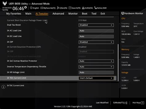 Intel 4710HQ Power Limit Throttling Current / EDP Limit.